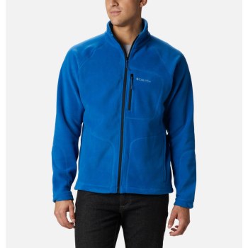 Columbia Fast Trek II Full Zip Fleece, Chamarras Azules Claro Para Hombre | 584612-LBH